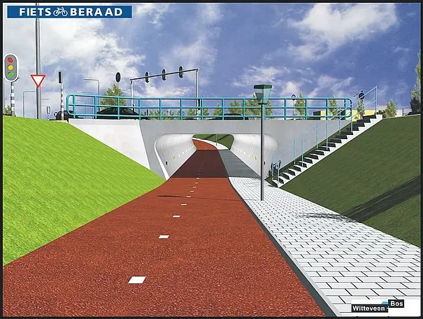 Dutch_Bicycle_Pedestrian_Tunnel